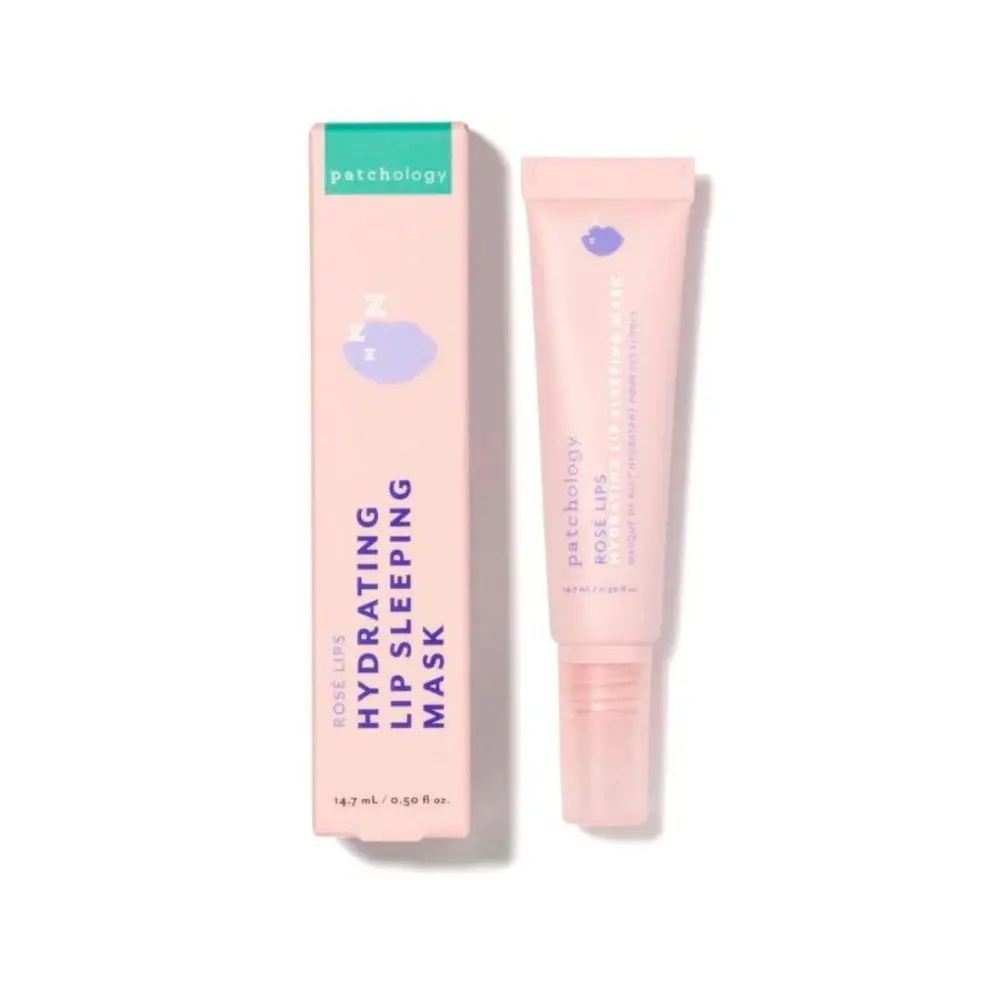 patchology-rose-lip-mask-zvolozhuiucha-nichna-maska-dlia-hub Купити зволожуючу нічну маску для губ Patchology Rose Lip Mask з доставкою по Україні.
