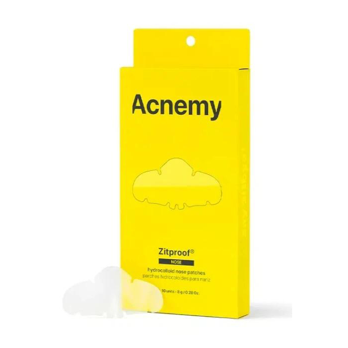 Купити гідроколоїдні пластирі для носа Acnemy Zitproof Nose 10 патчів з доставкою.