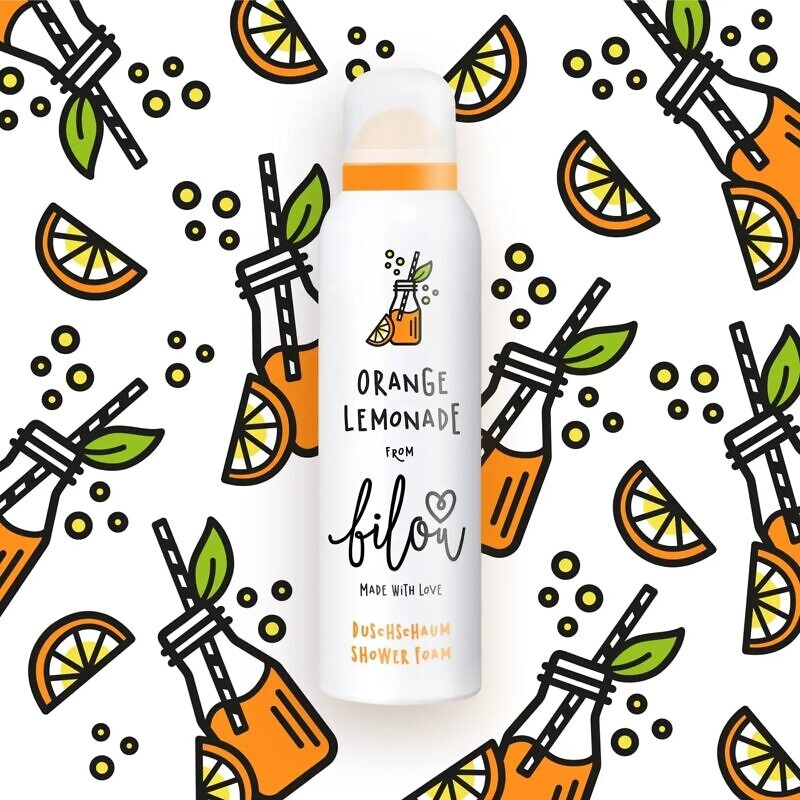 Bilou Orange Lemonade 200 мл - Пінка для душу - Зображення 3