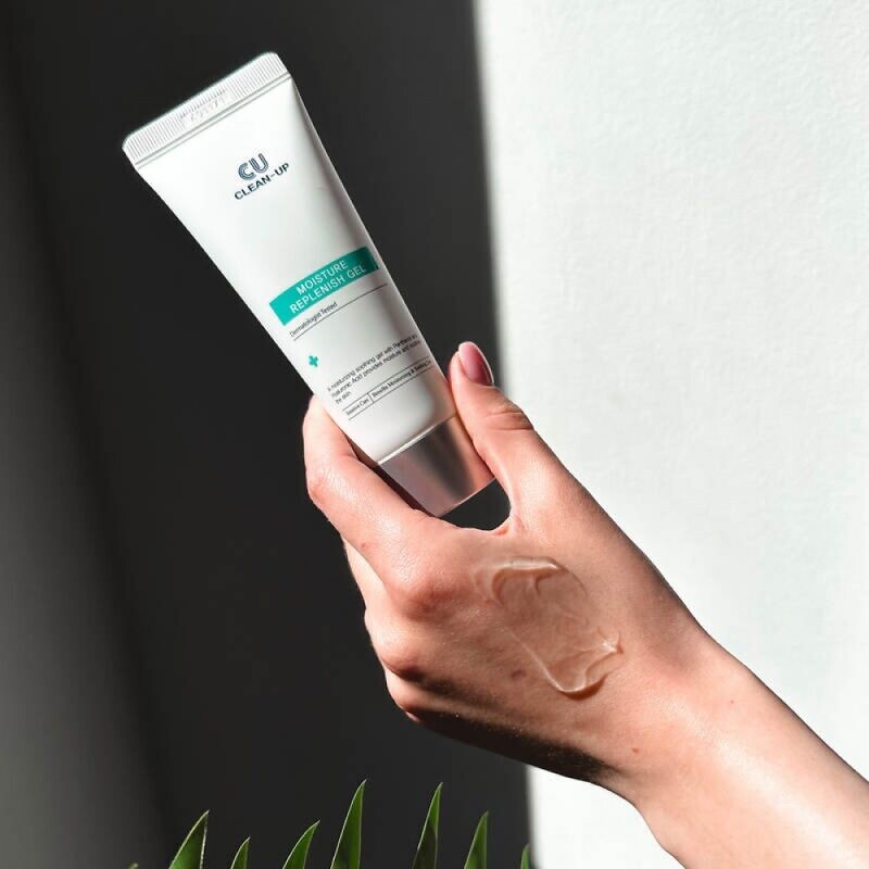 Cuskin Clean-Up Moisture Replenish Gel 70 мл - Зволожуючий гель з пантенолом - Зображення 3