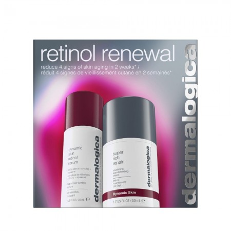 Купити дует бестселерів анти-ейдж Dermalogica Retinol Renewal kit з доставкою.