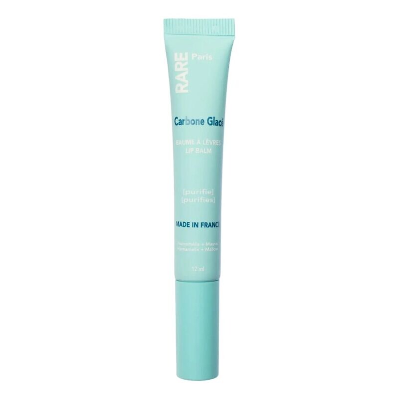 Купити бальзам для губ з гамамелісом та екстрактом мальви Rare Paris Carbone Glacé Purifying Lip Balm 12 мл з доставкою.