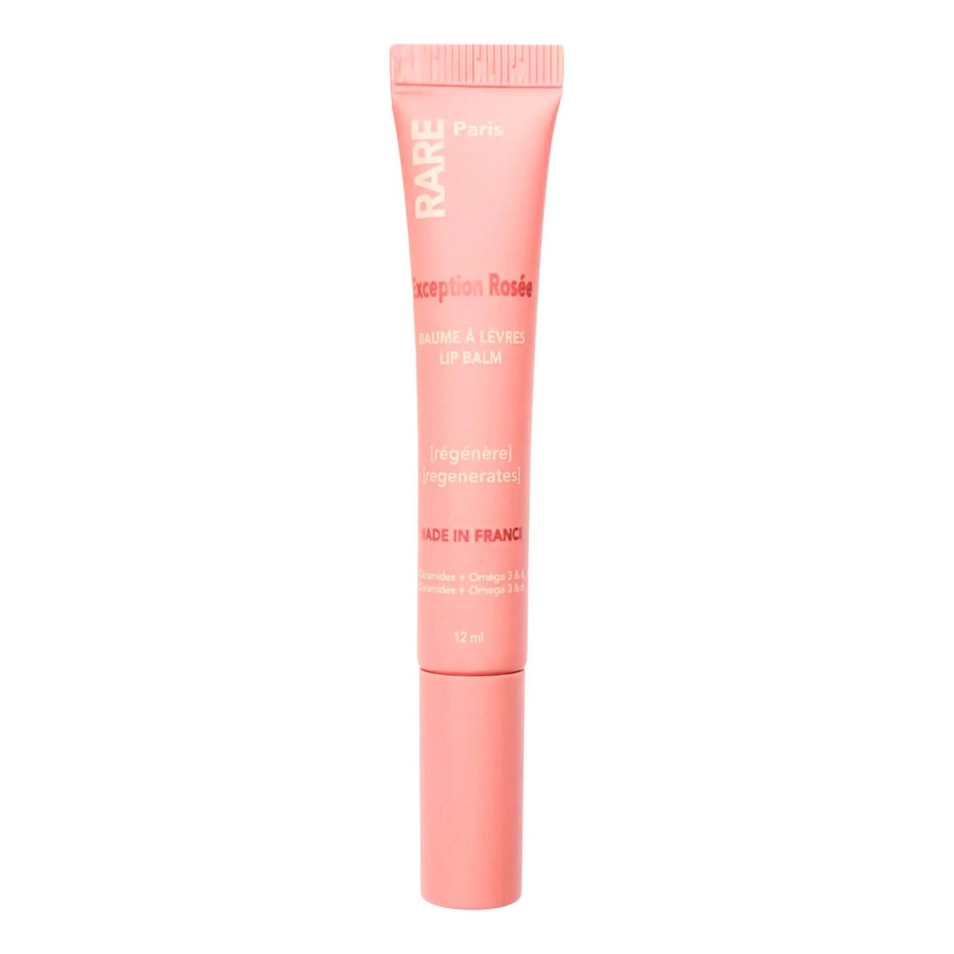Купити бальзам для губ з церамідами, Омега-3 та -6 Rare Paris Exception Rosée Regenerating Lip Balm 12 мл з доставкою.