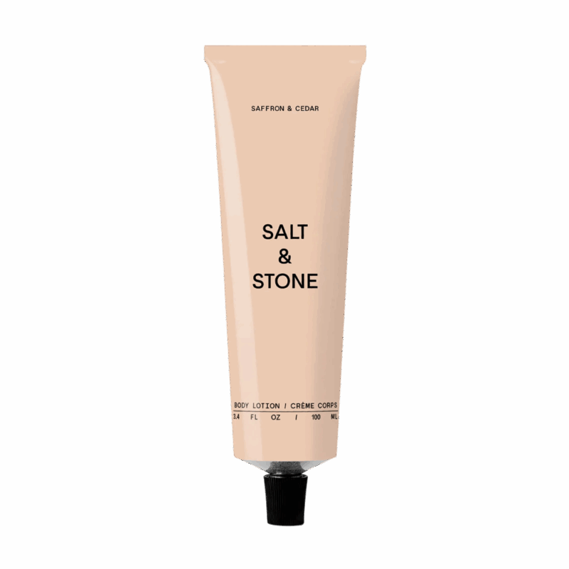 Купити лосьйон для тіла з ароматом шафрану та кедру Salt & Stone Body Lotion Saffron & Cedar 100 мл з доставкою.