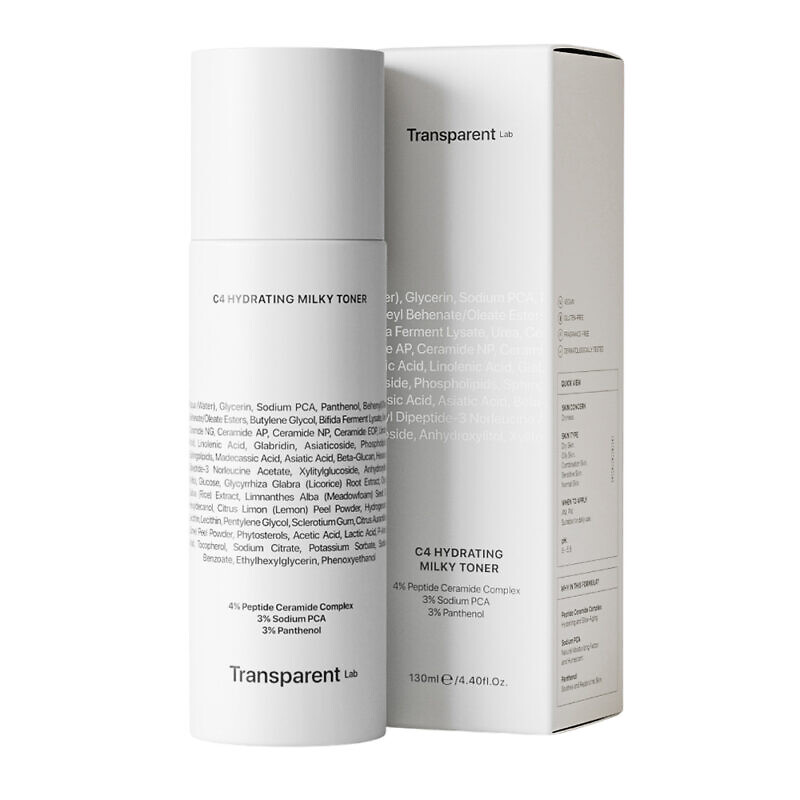 Transparent Lab C4 Hydrating Milk Toner 130 мл - Зволожуючий молочний тонер - Зображення 2