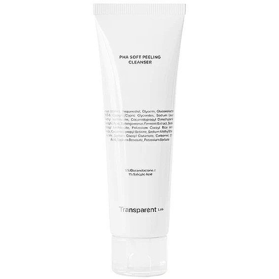 Купити очищувальний гель Transparent Lab PHA Soft Peeling Cleanser 150 мл з доставкою по Україні.