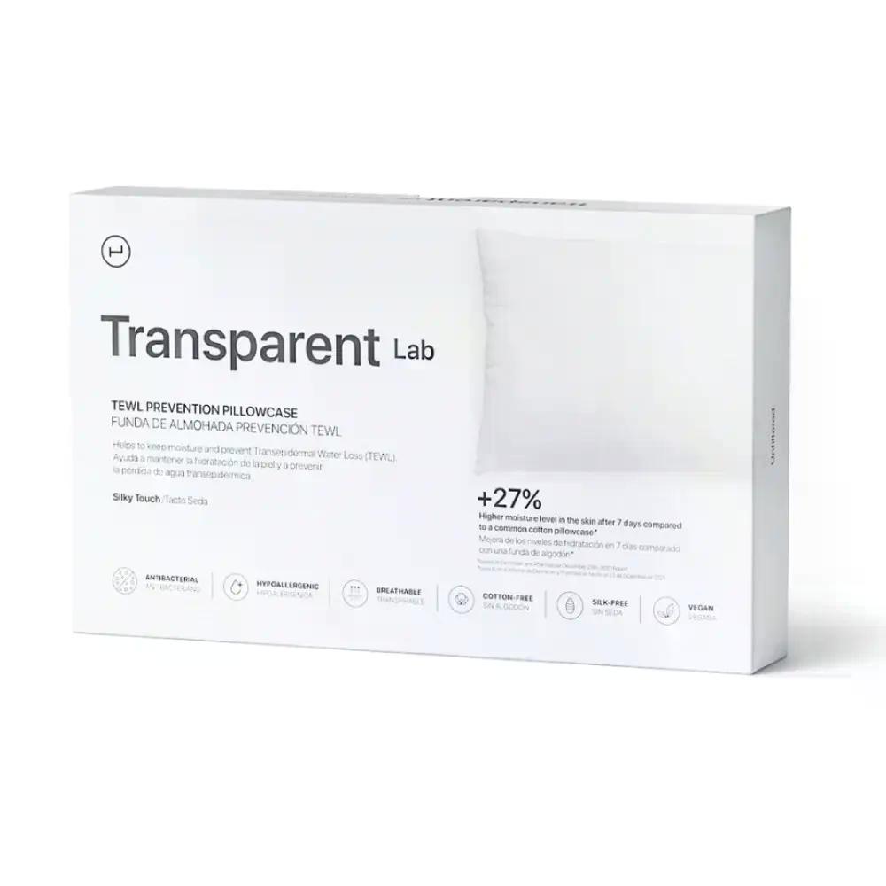 transparent-lab-pillowcase-queen-size-50x75-navolochka-iz-zvolozhuiuchymy-ta-antyvikovymy-vlastyvostiamy Купити наволочку із зволожуючими та антивіковими властивостями Transparent Lab Pillowcase Queen Size 50x75 з доставкою.