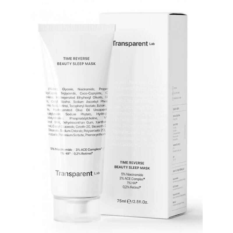 Transparent Lab Time Reverse Beauty Sleep Mask 75 мл - Нічна антивікова маска - Зображення 2