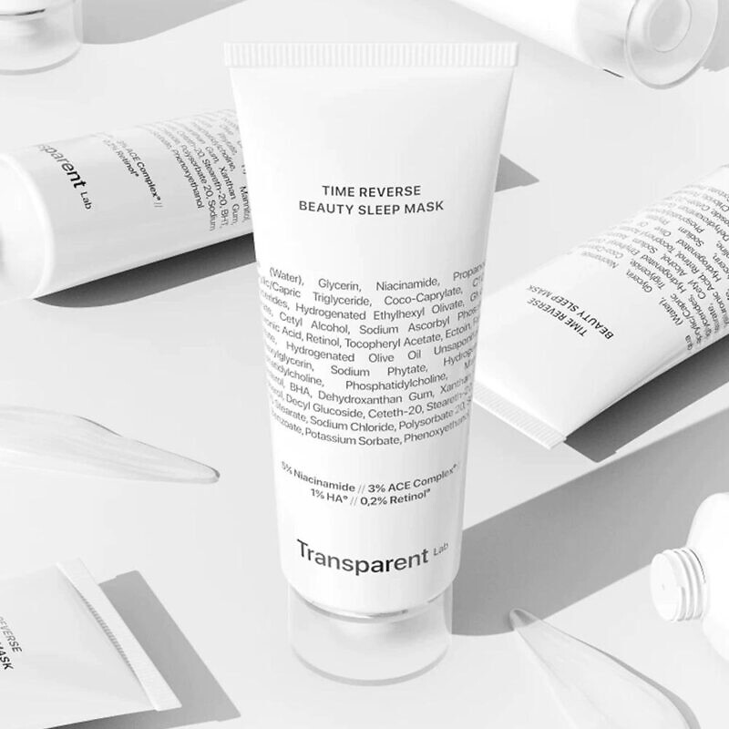 Transparent Lab Time Reverse Beauty Sleep Mask 75 мл - Нічна антивікова маска - Зображення 3