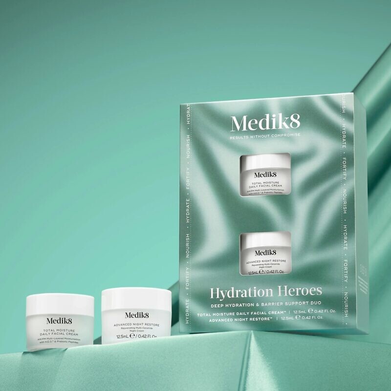 Medik8 Hydration Heroes - Набір тревел-версій бестселерних кремів для глибокого зволоження та підтримки захисного бар’єра шкіри - Зображення 5