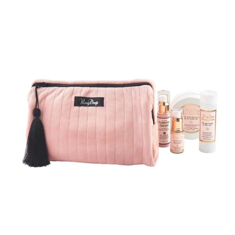 Купити подарунковий набір з косметичкою Rosy Drop Gift Set з доставкою по Україні.