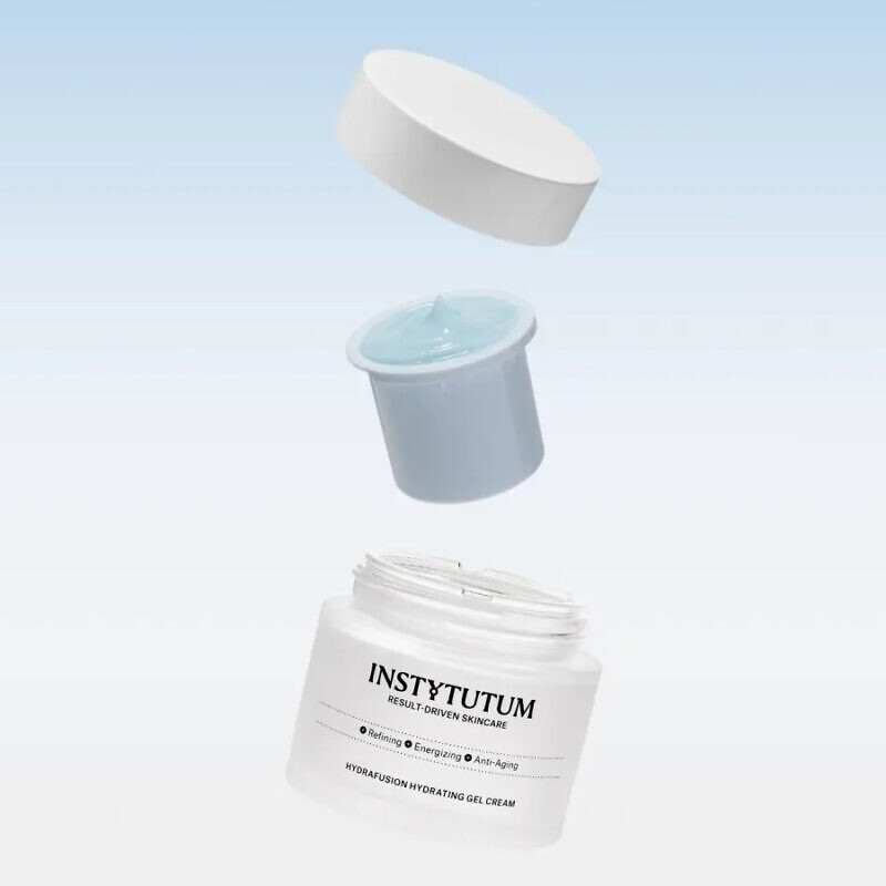 Instytutum HydraFusion Hydrating Gel Cream 50 мл – Зволожувальний гель-крем з 4 типами гіалуронової кислоти (Рефіл) - Зображення 2