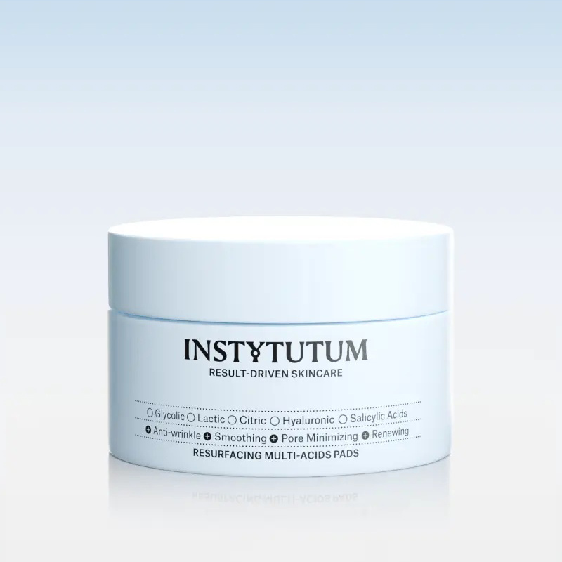 Купити пади з кислотами для глибокого відновлення шкіри Instytutum Resurfacing Multi-Acids Pads 60 pads.