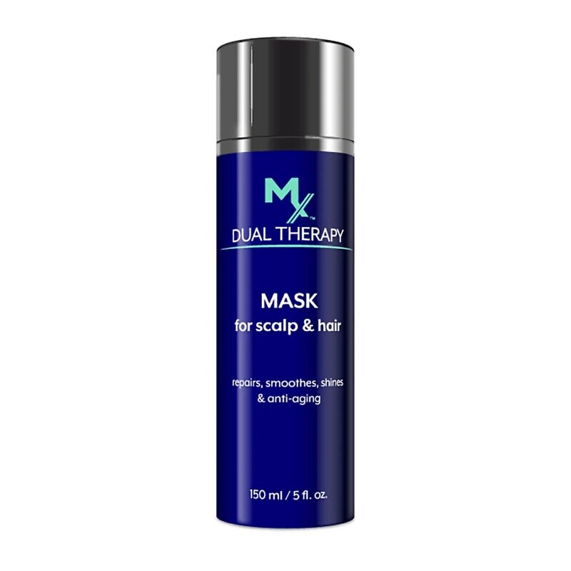 Купити відновлюючу та антивікову маску для волосся і шкіри голови Mediceuticals MX Dual Therapy з доставкою.