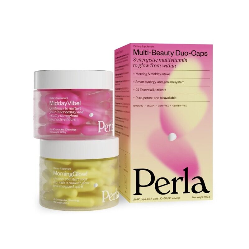 Купити мультивітамін для жінок Perla Helsa MultiBeauty Duo з доставкою по Україні.