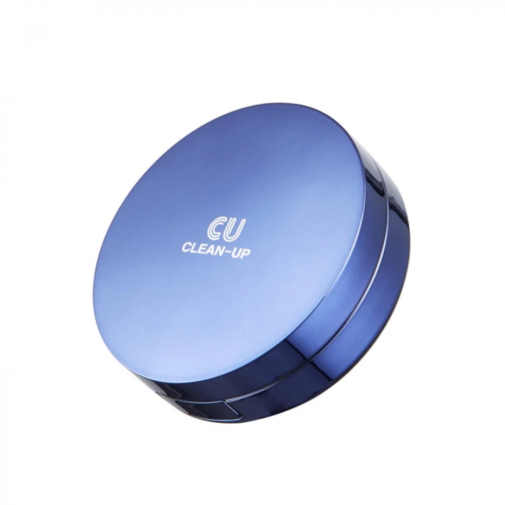 Купити інноваційний кушон зі змінним блоком SPF50+ PA+++ (Тон 19) CU Skin Clean-Up Skinfit Cushion Pact (Ton 19) з доставкою.