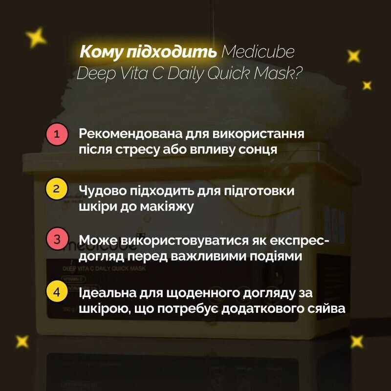 Medicube Deep Vita C Daily Quick Mask 30 шт - Щоденні маски для швидкого відновлення - Зображення 4