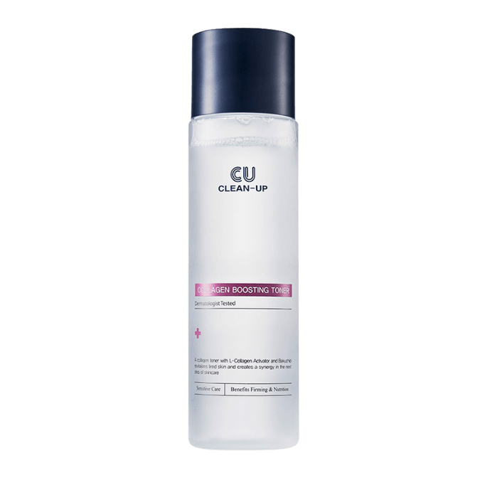 Купити тонер для покращення пружності Cu skin Clean-Up Collagen Boosting Toner 200 мл з доставкою.