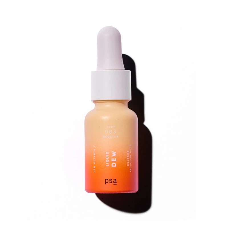 Купити відновлюючий бустер з вітаміном С PSA Liquid Dew 17% Vitamin C Glow Recovery Booster 15 мл з доставкою.