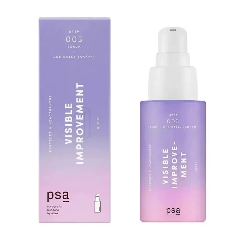 Купити сироватку з пептидами та ніацинамідом PSA Visible Improvement Peptides & Niacinamide Serum 30 мл з доставкою.