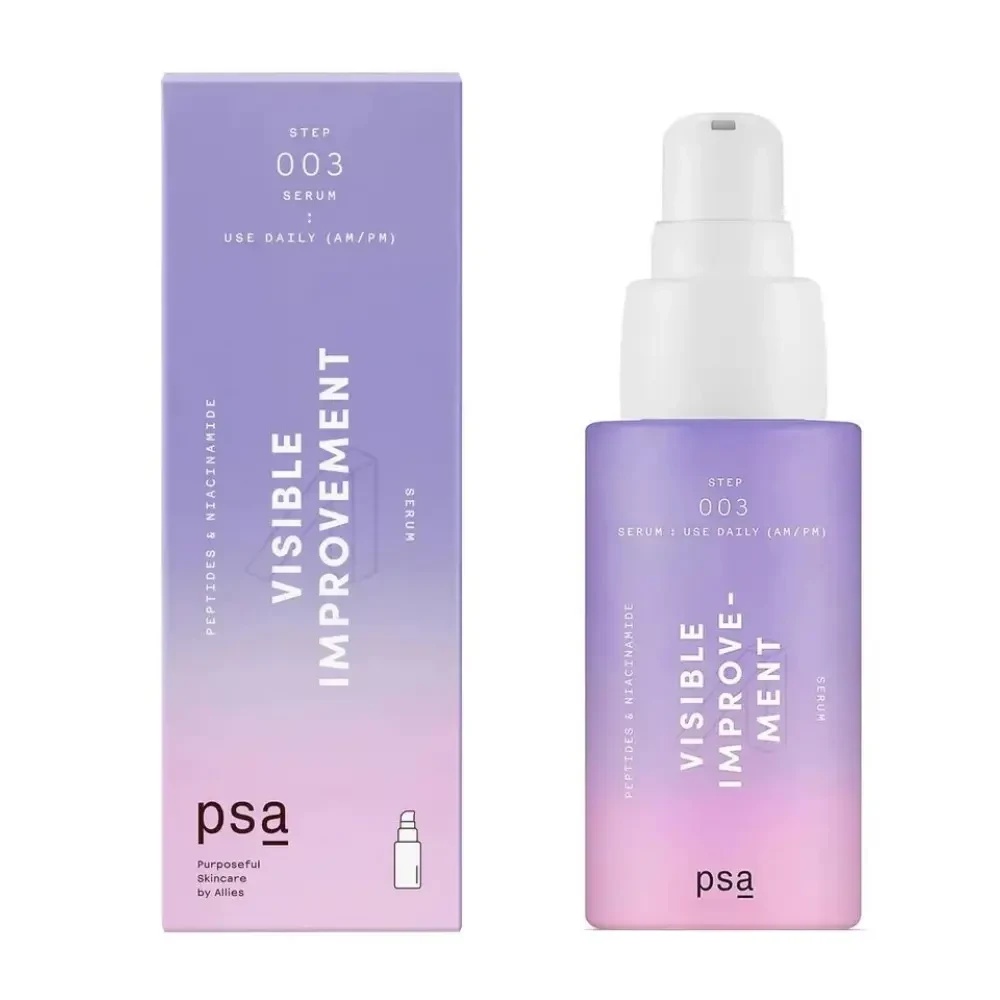 psa-visible-improvement-peptides-niacinamide-serum-30-ml-syrovatka-z-peptydamy-ta-niatsynamidom Купити сироватку з пептидами та ніацинамідом PSA Visible Improvement Peptides & Niacinamide Serum 30 мл з доставкою.