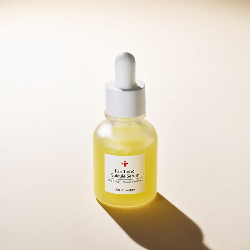 CU SKIN Dr. Solution Panthenol Spicule Serum 30 мл - Оновлююча сироватка зі спікулами, пантенолом та гіалуроновою кислотою - Зображення 3