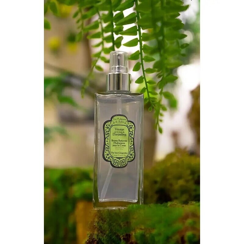 La Sultane De Saba Darjeeling Moisturizing Body Mist Ginger Green Tea 200 мл - Зволожуючий спрей для тіла Імбир та Зелений чай - Зображення 2