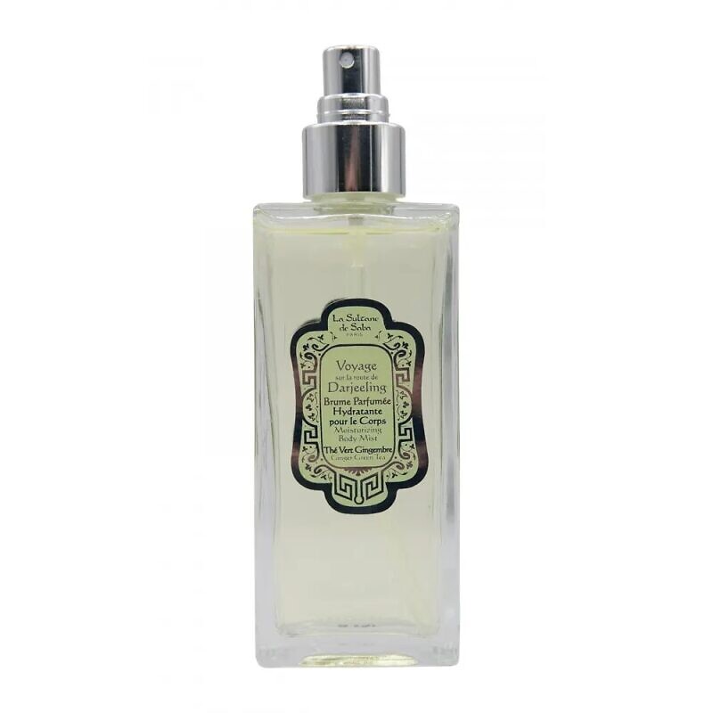 Купити зволожуючий спрей для тіла Імбир та Зелений чай La Sultane De Saba Darjeeling Moisturizing Body Mist Ginger Green Tea 200 мл з доставкою. Чоловіча тажіноча косметика по вигідній ціні.