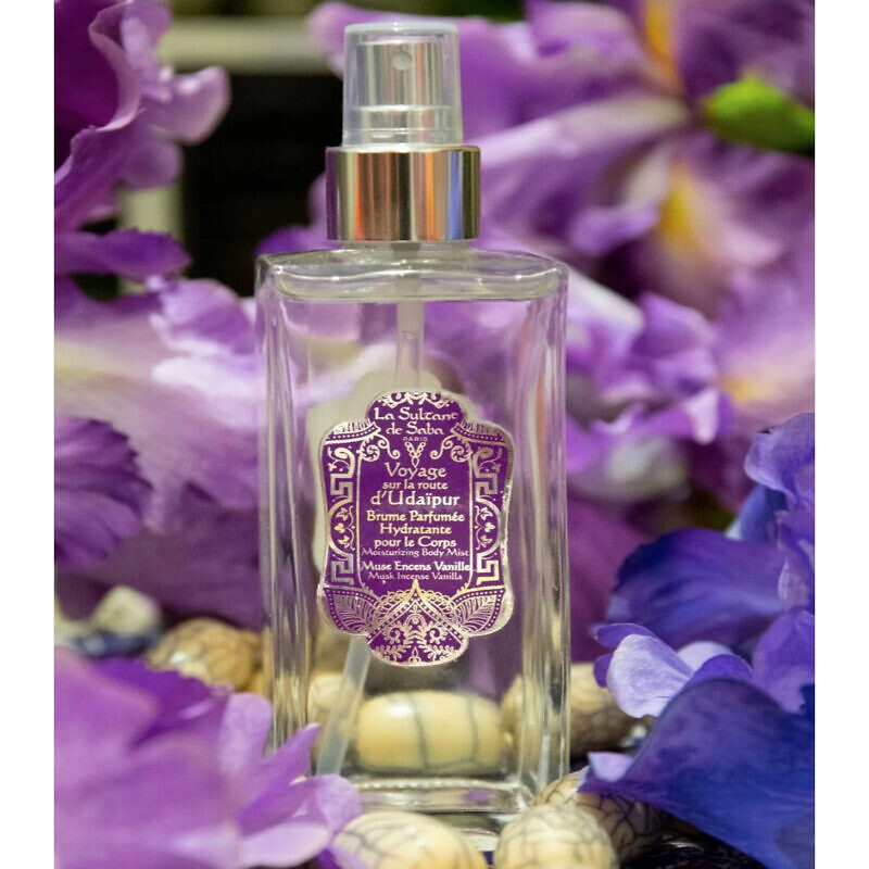 La Sultane De Saba Udaipur Body Mist 200 мл - Зволожуючий спрей для тіла з ароматом мускусу, ладану та ванілі - Зображення 3