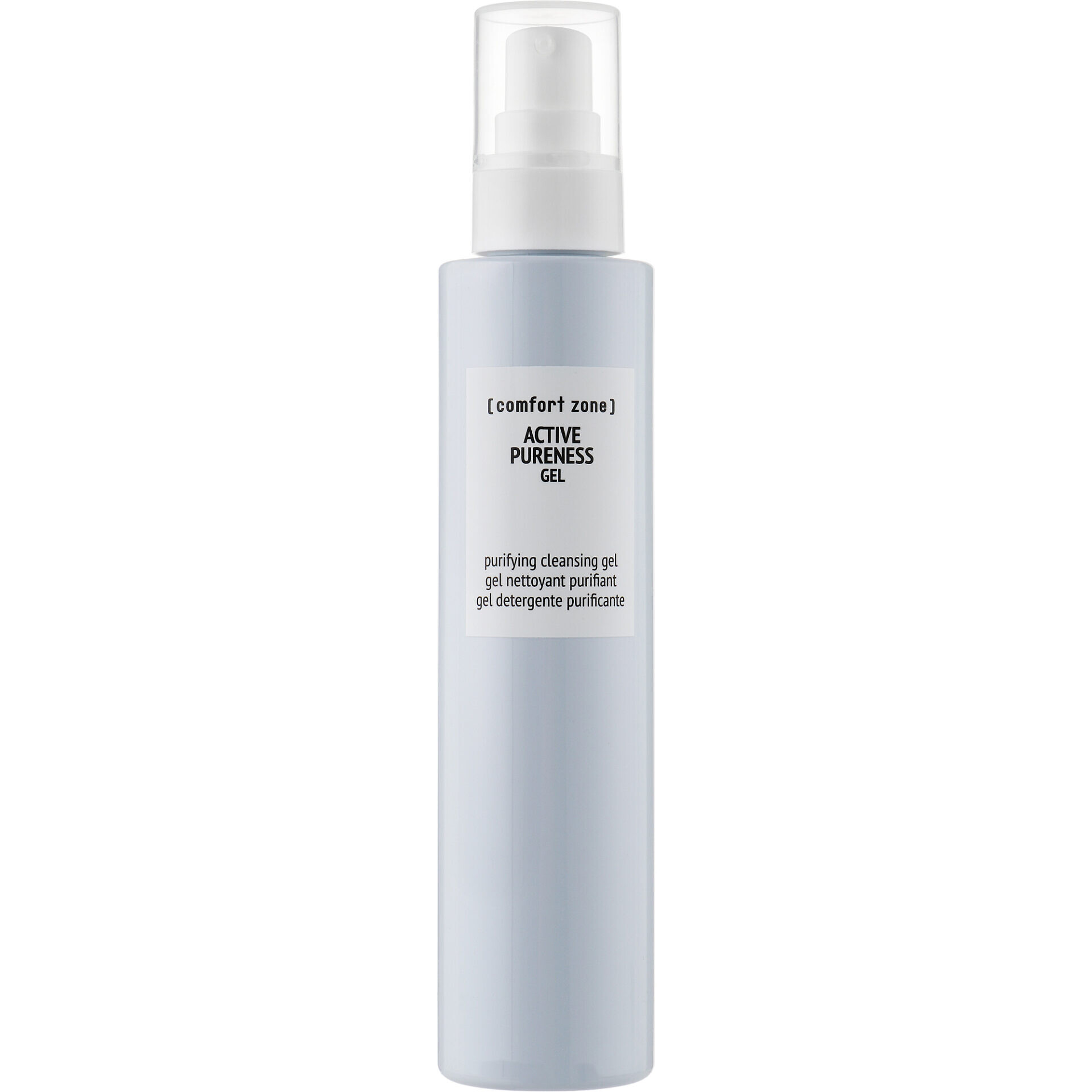 comfort-zone-active-pureness-gel-200-ml-ochyshchuvalnyy-hel-dlia-vmyvannia Купити очищувальний гель для вмивання Comfort Zone Active Pureness Gel 200 мл з доставкою.