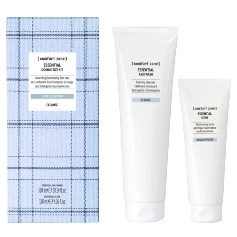 Купити набір для очищення обличчя максі розмір Comfort Zone Essential Maxi Size з доставкою.
