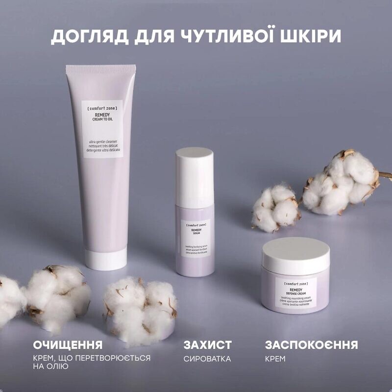 Comfort Zone Remedy Cream 60 мл – Заспокійливий зволожувальний крем - Зображення 2