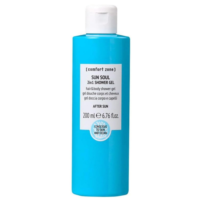 Купити гель для душу 2в1 Comfort Zone Sun Soul 2in1 Shower Gel 200 мл з доставкою.