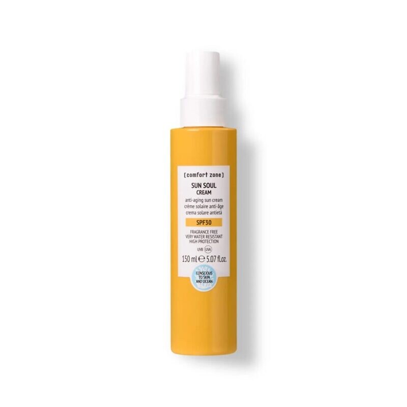 Купити антивіковий сонцезахисний крем SPF30 Comfort Zone Sun Soul Cream SPF30 150 мл з доставкою.