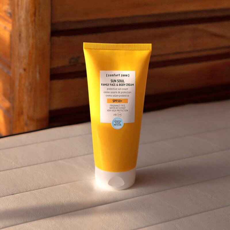 Comfort Zone Sun Soul Family Face & Body Cream SPF50+ 200 мл – Сонцезахисний крем для всієї сім'ї - Зображення 2