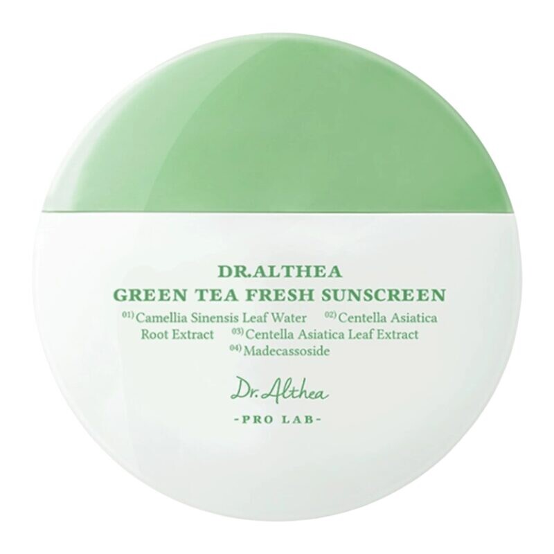 Dr. Althea Green Tea Fresh Sunscreen SPF50+45 мл – Крем сонцезахисний для чутливої шкіри - Зображення 2