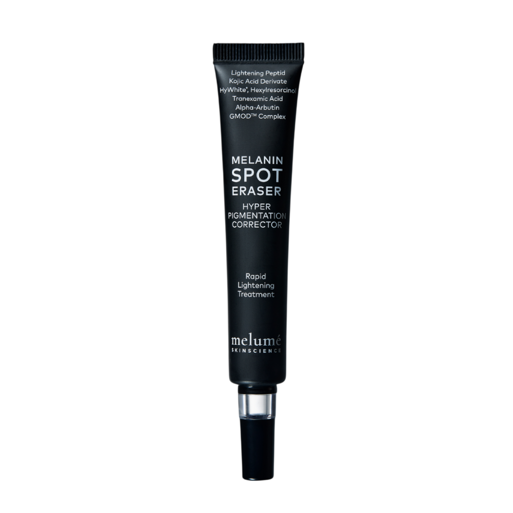 melume-skinscience-melanin-spot-eraser-rapid-lightening-treatment-20-ml-syrovatka-korektor-pihmentnykh-pliam Купити сироватку-коректор пігментних плям Melume Skinscience Melanin Spot Eraser Rapid Lightening Treatment 20 мл з доставкою по Україні.