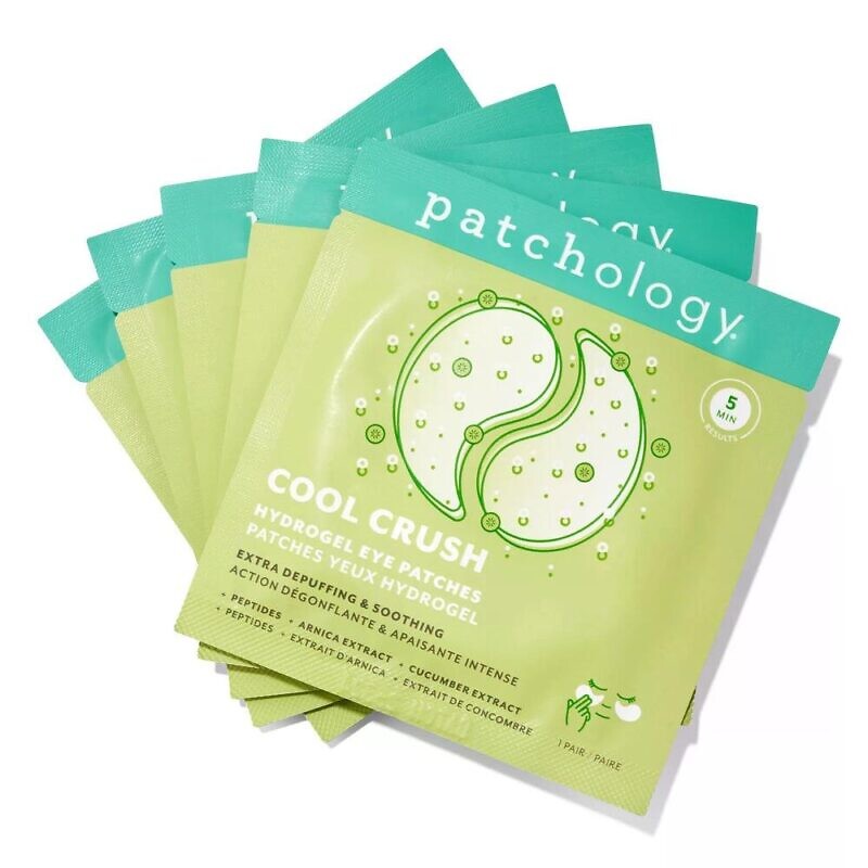 Patchology Cool Crush Extra-Depuffing Hydrogel Eye Patches – Гідрогелеві патчі для інтенсивного зменшення набряків під очима - Зображення 2