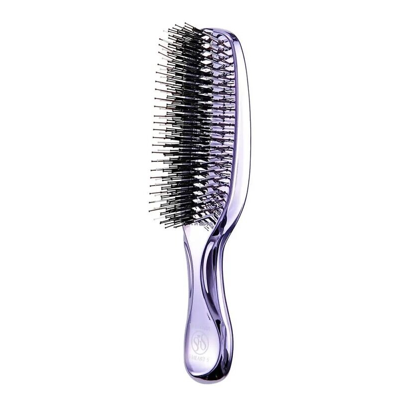 Купити гребінець для волосся S-Heart-S Sasso Scalp Brush Premium Long Purple з доставкою.
