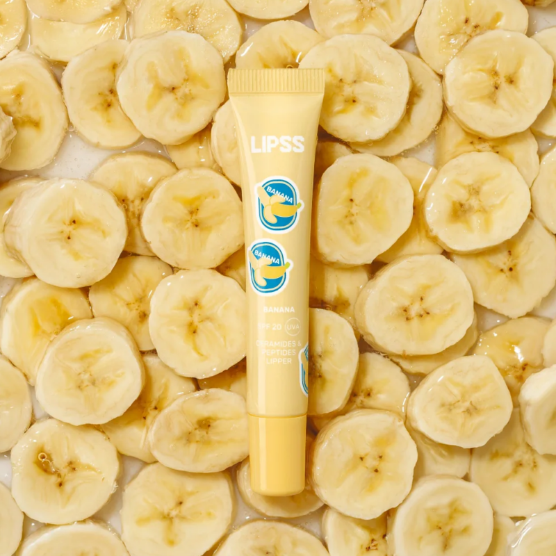 Lipss Banana Lipper SPF 20 10 мл - Блиск для губ - Зображення 2