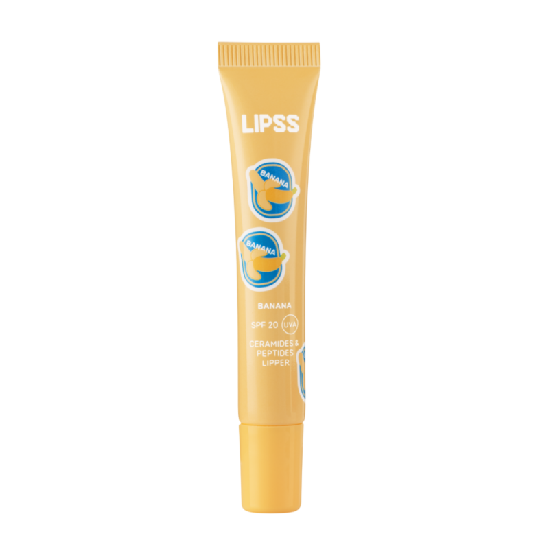 Купити блиск для губ Lipss Banana Lipper SPF 20 10 мл з доставкою по Україні.