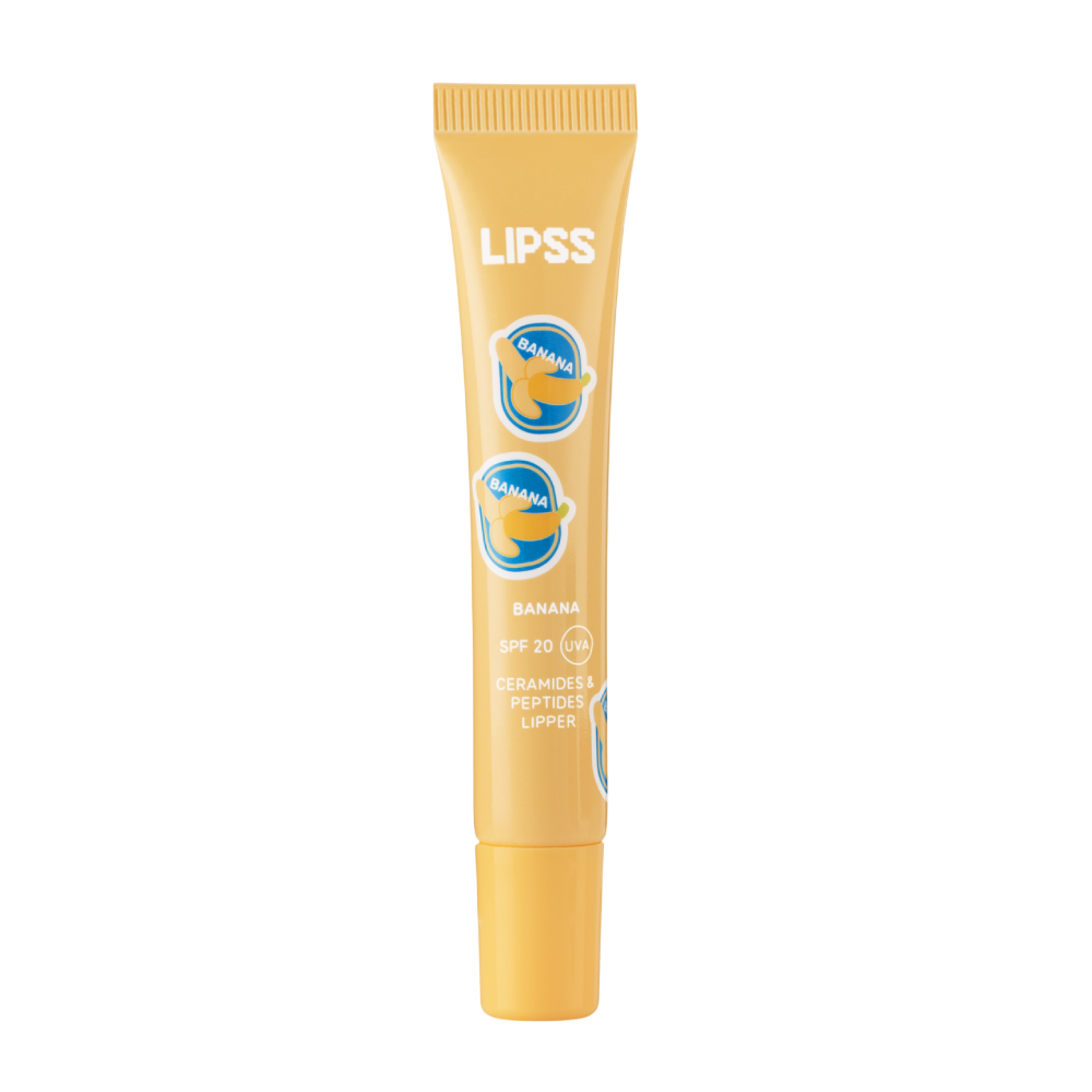 Купити блиск для губ Lipss Banana Lipper SPF 20 10 мл з доставкою по Україні.