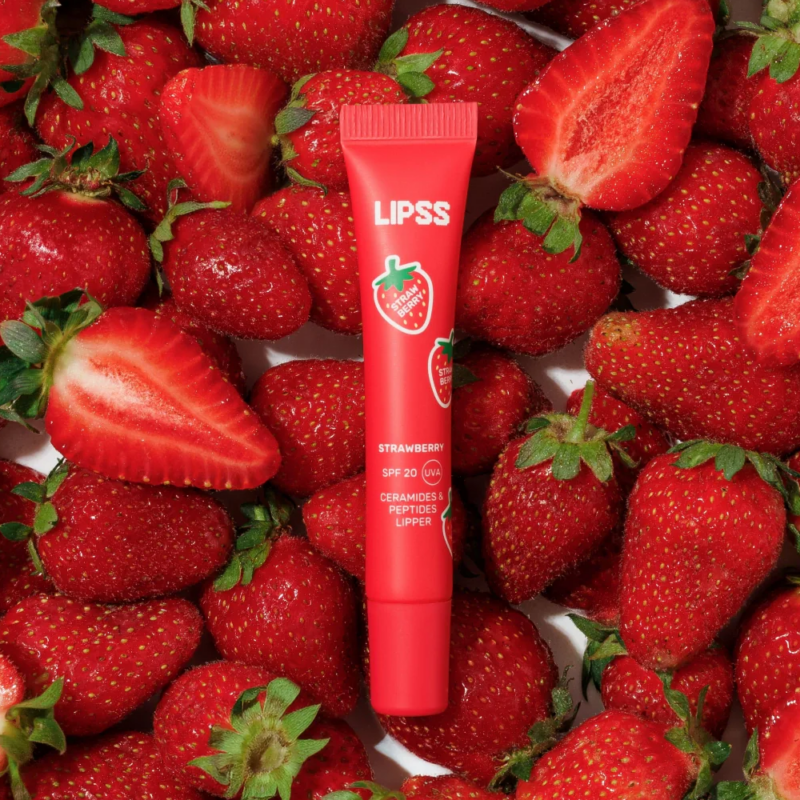 Lipss Strawberry Lipper SPF 20 10 мл - Блиск для губ - Зображення 3