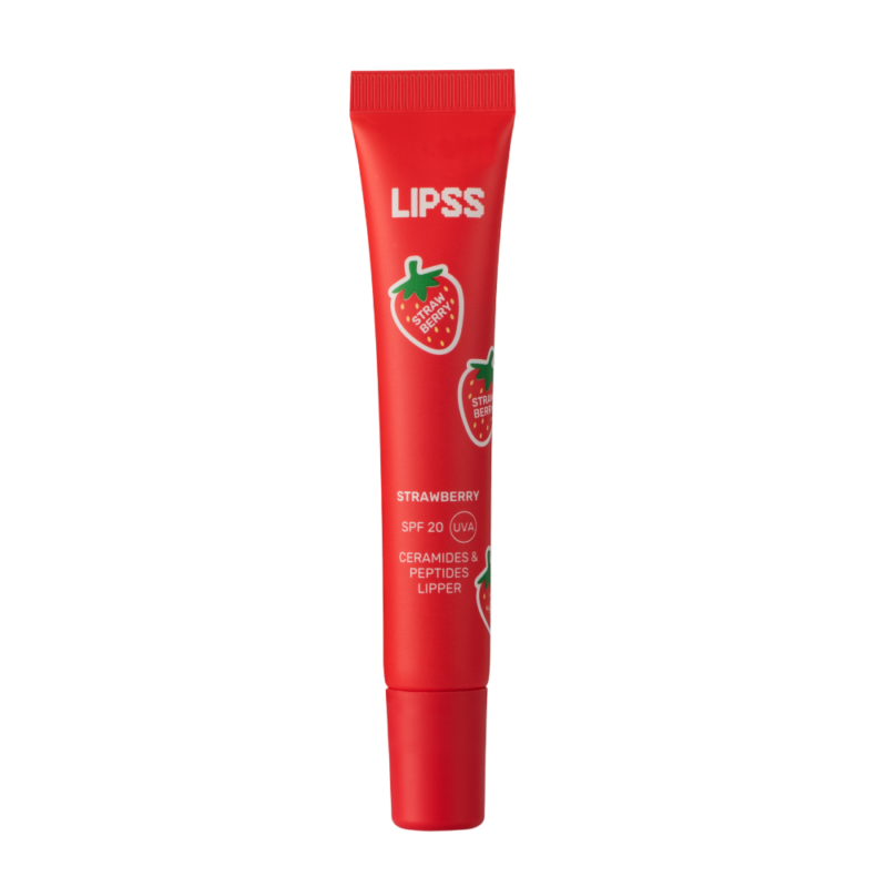 Купити блиск для губ Lipss Strawberry Lipper SPF 20 10 мл з доставкою по Україні.