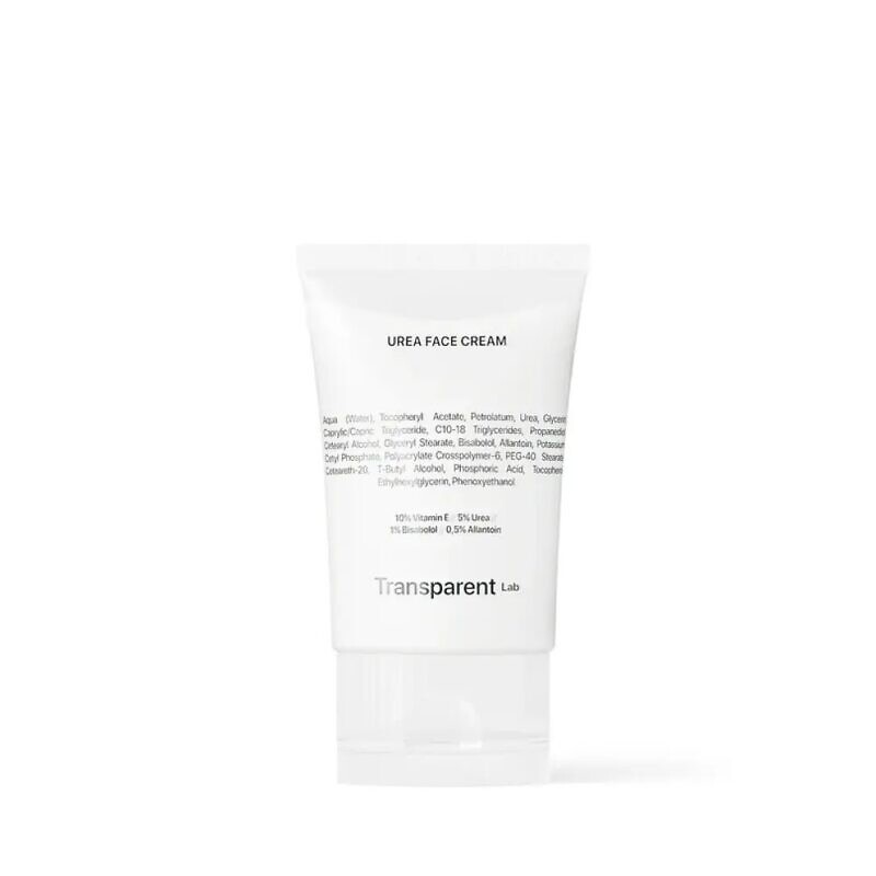 Купити ультразволожуючий крем з сечовиною Transparent Lab Urea Face Cream 50 мл з доставкою по Україні.
