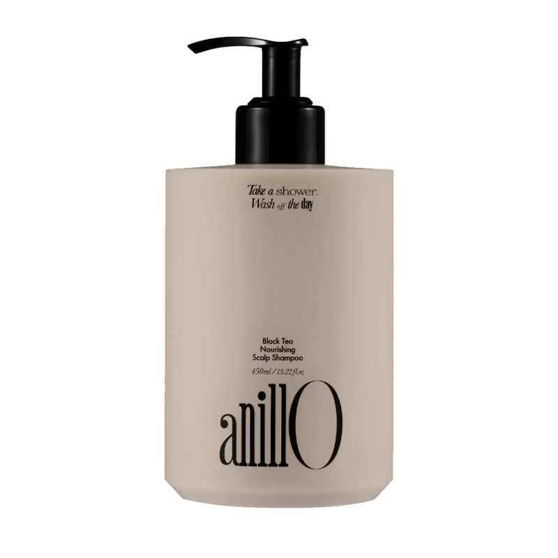 Купити живильний шампунь проти випадіння волосся Anillo Black Tea Nourishing Scalp Shampoo 450 мл з доставкою по Україні.