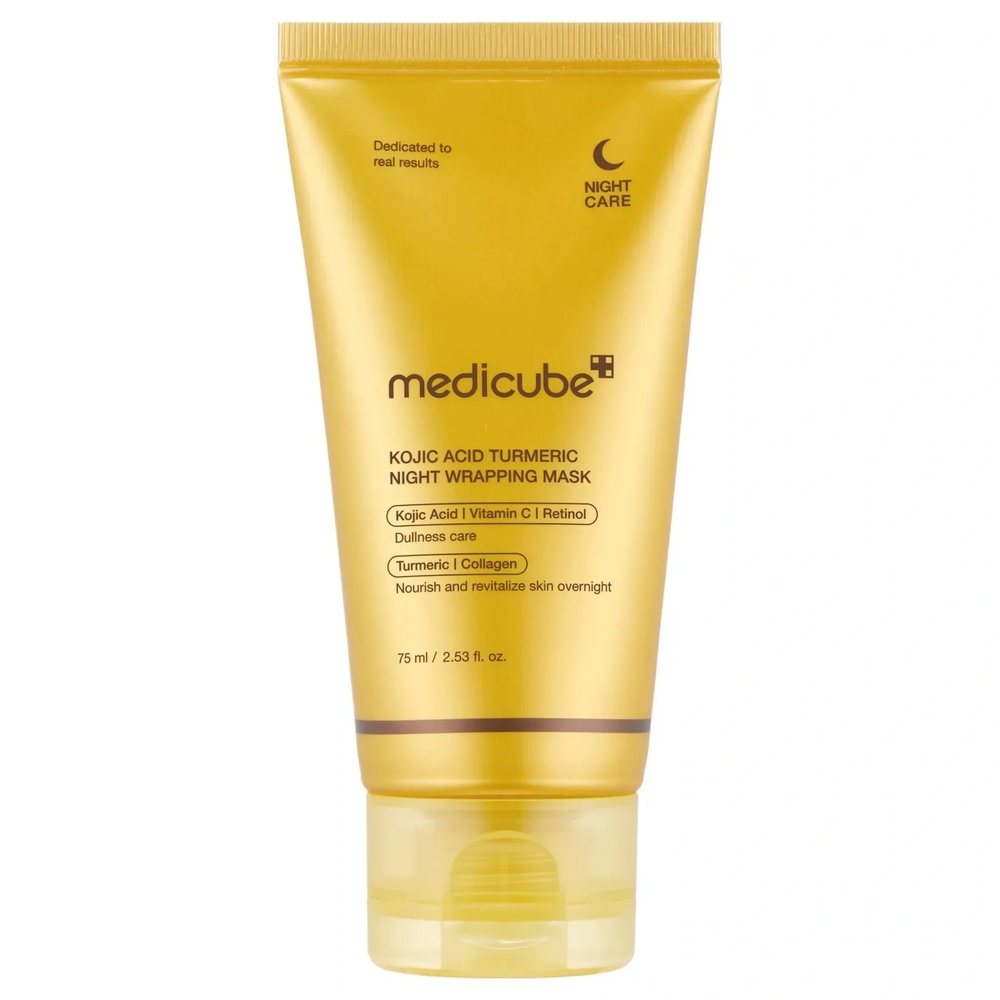 medicube-kojic-acid-turmeric-night-wrapping-mask-75-ml-nichna-maska-z-koyievoiu-kyslotoiu-ta-kurkumoiu Купити нічну маску з койєвою кислотою та куркумою Medicube Kojic Acid Turmeric Night Wrapping Mask 75 мл з доставкою по Україні.