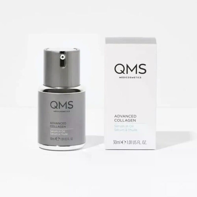 QMS Medicosmetics Age Prevent Collagen Serum in Oil 30 мл – Інтенсивна колагенова сироватка в олії з потрійним антивіковим ефектом - Зображення 4