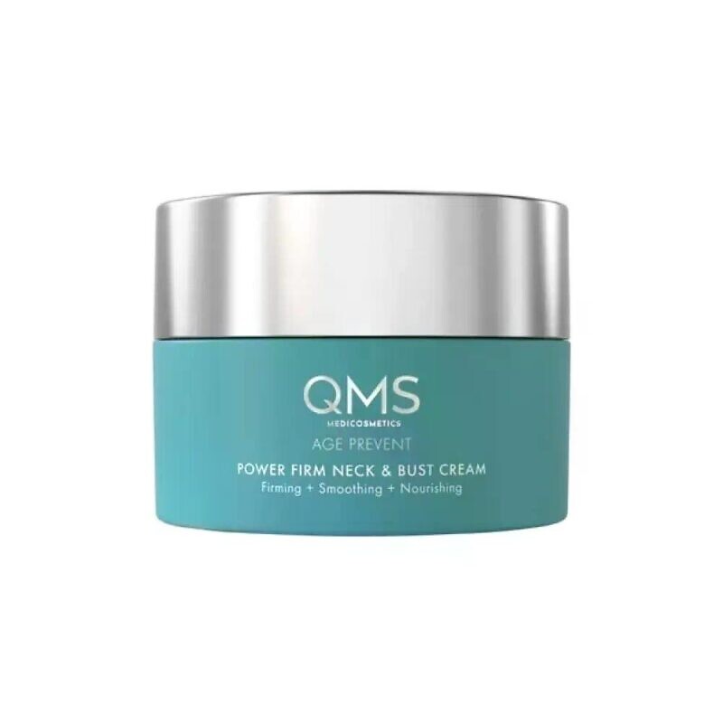 Купити крем проти старіння для шиї та зони декольте QMS Medicosmetics Age Prevent Power Firm Neck & Bust Cream 100 мл з доставкою по Україні.
