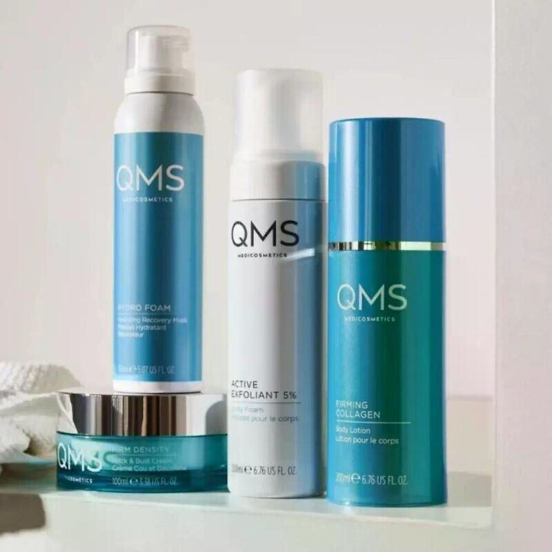 QMS Medicosmetics Body Balance Exfoliating Body Foam 200 мл – Відлущуюча пінка для тіла - Зображення 4